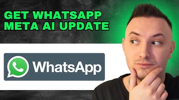 How To Get Whatsapp Meta AI Update (2024) - QUICK GUIDE!