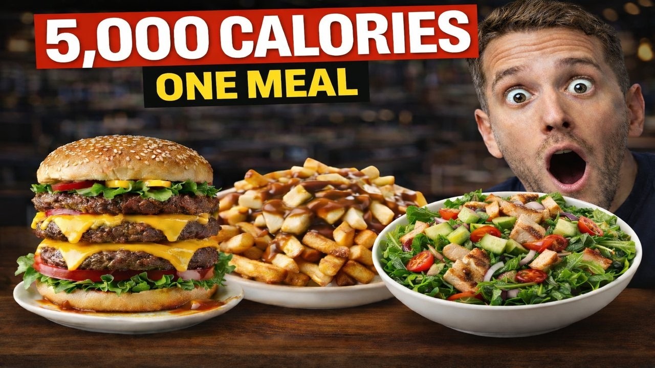 Restaurant Foods with the MOST insane Calories