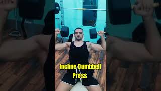 Incline Dumbbell press