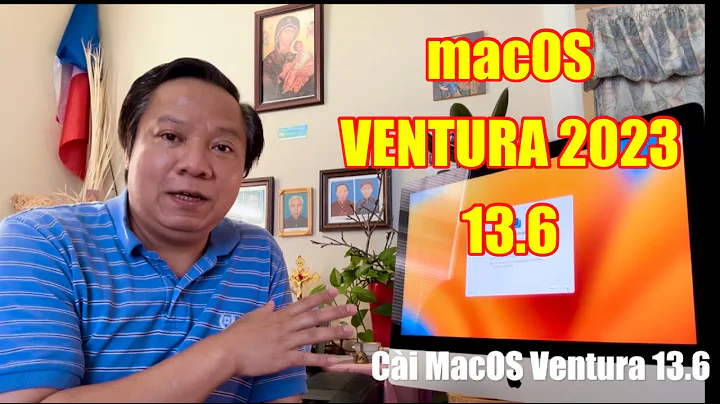 Cài đặt Hệ Điều Hành MacOS Ventura 13.6 mới nhất 2023
