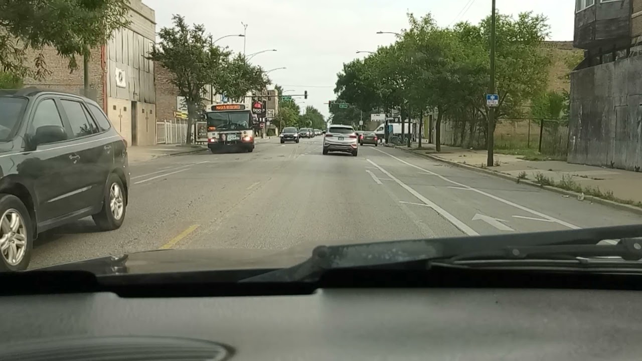 Driving Chicago: Halsted Ave 59th to 83rd 2021