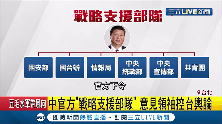 中国"网络水军"渗台? "战略支援部队"控制台湾舆论? 资讯战"红色渗透"...│记者 周楷 葛子纲│【LIVE大现场】20191205│三立新闻台 - 天天要闻