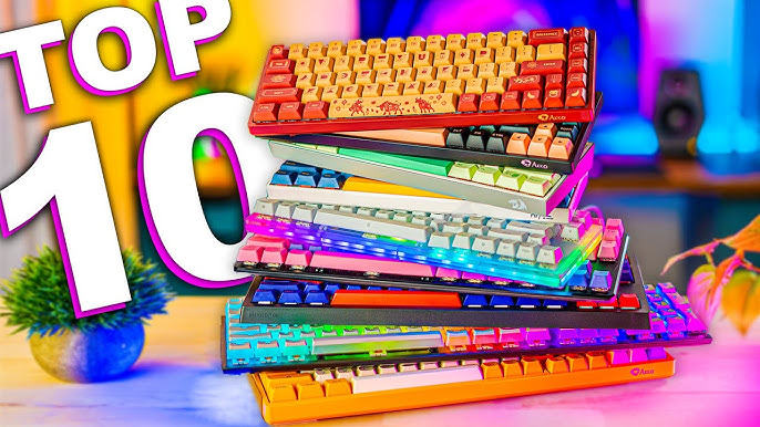 CIY X77 Clavier Gamer Mécanique RGB Rétroéclairé, Clavier Gaming