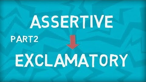 Convert Assertive to Exclamatory Sentence | Part 2