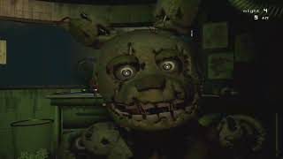 He always comes back FNAF3 Gameplay