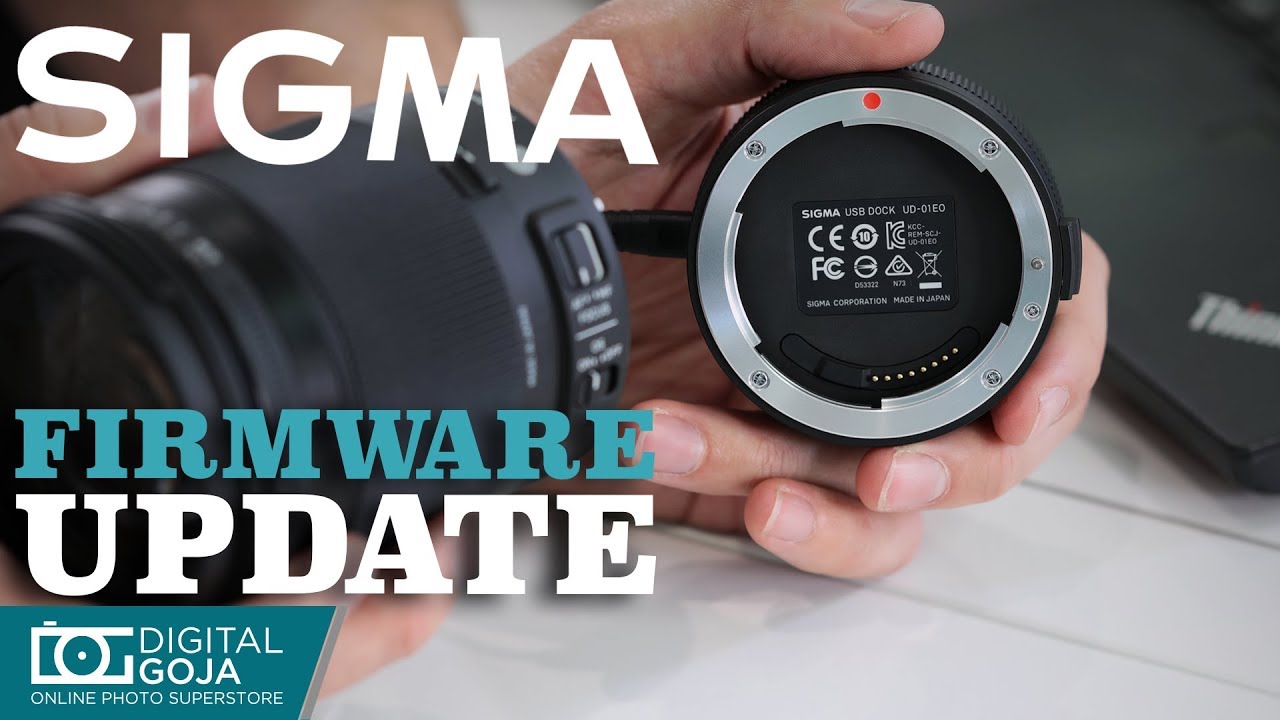 Sigma 878101 USB Lens Firmware for Mount Lenses | Optimize your lens performance - YouTube