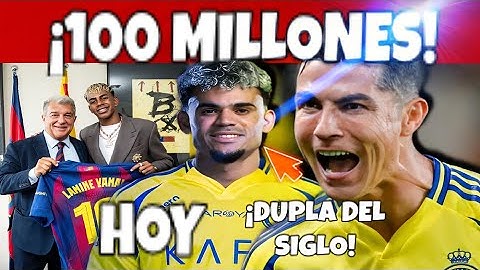 🚨100 MILLONES AL NASSR A "LUCHO" BATACAZO | BARCELONA SORPRENDE | ULTIMAS NOTICIAS