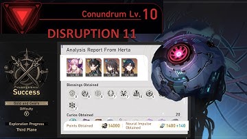 [Honkai: Star Rail] Difficulty 5 Conundrum LVL10  vs E0S1 DHIL & E0S1 Blade | SU Gold and Gears