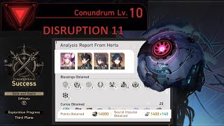 [Honkai: Star Rail] Difficulty 5 Conundrum LVL10  vs E0S1 DHIL &amp; E0S1 Blade | SU Gold and Gears