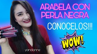 PROBANDO PRODUCTOS ARABELA #3 //¿Labiales líquido de ensueño?// PERLA NEGRA