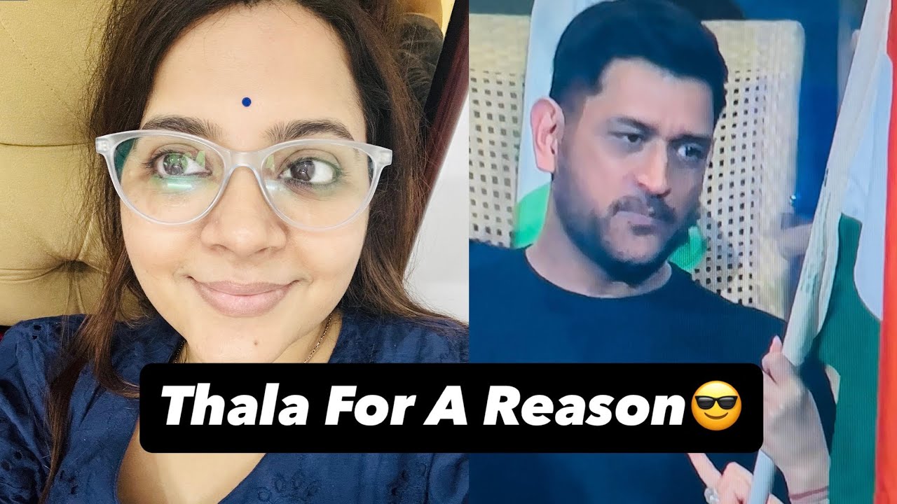 India Ki Jeet Ka Celebration 🇮🇳 | Thala For A Reason 😎