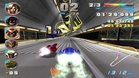 F Zero GX Diamond Cup Gameplay on Cosmo Terminal Trident 4K UHD 60Fps [Gamecube Emulator Dolphin]