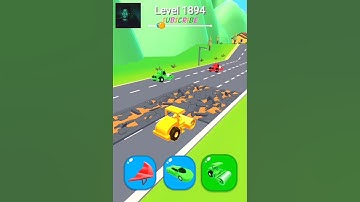 Shape-shifting Funny Race Gameplay new hyper casual game Level-1894 #shorts #gameplay #shapeshifting