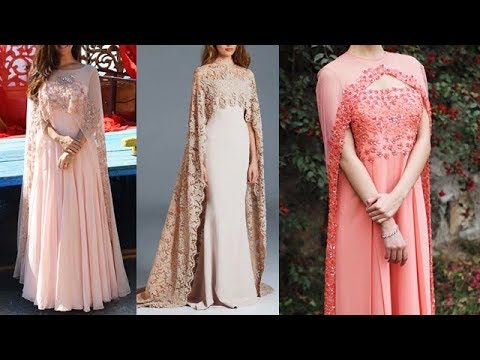 Wedding Dress Trends: Caped Gowns - Robes by silkandmore