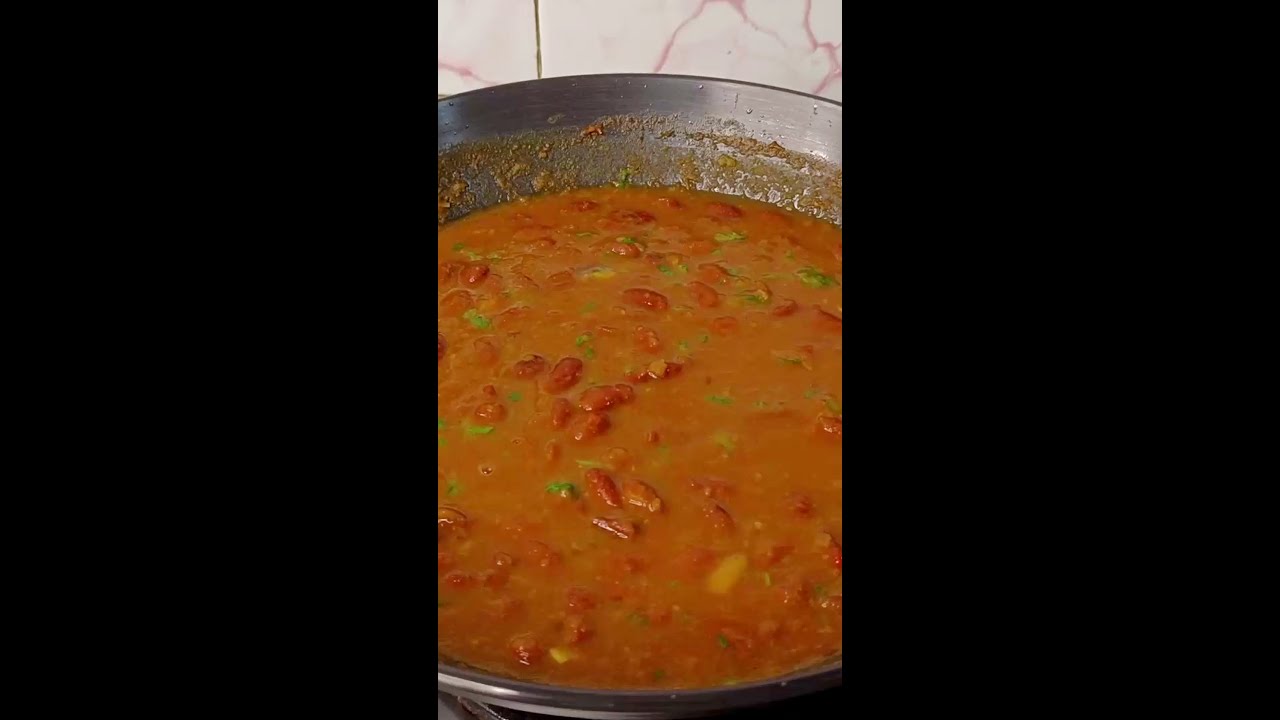 राजमा मसाला YT Shorts | Rajma Masala Recipe Short Video | Rajma Curry Recipe Short | Rajma Recipes |