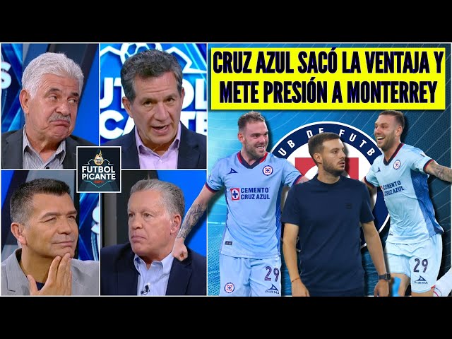 CRUZ AZUL PEGÓ PRIMERO en ida semifinal del CLAUSURA. MONTERREY OBLIGADO a ganar | Futbol Picante