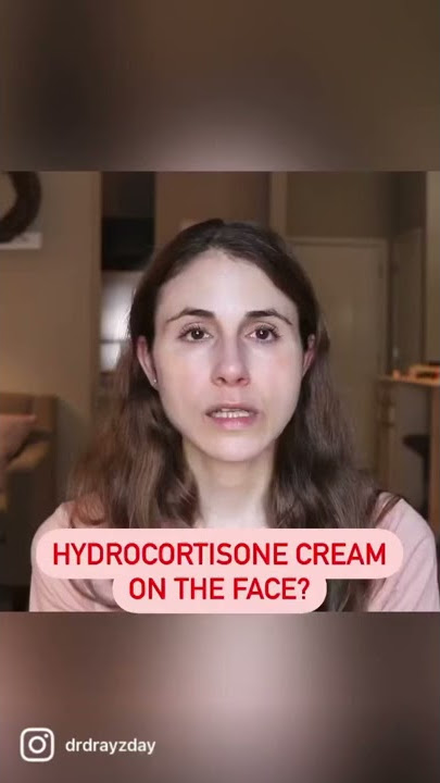 Hydrocortisone on the face? #shorts