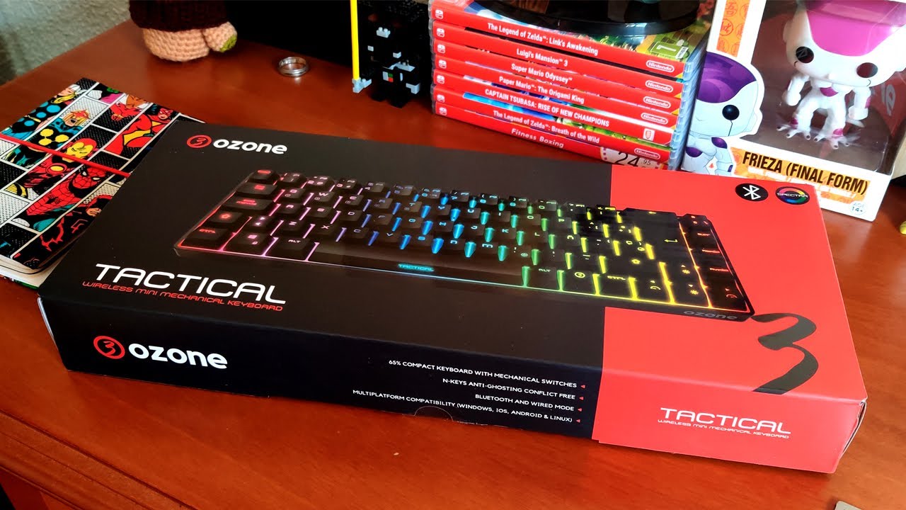 OZONE TACTICAL - Unboxing and review - Best gaming mechanical Keyboard of  2021 quality/price? 