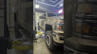 Putting Ram TRX wheels on my Silverado 1500 #liftedtrucks #ramtrx #chevy