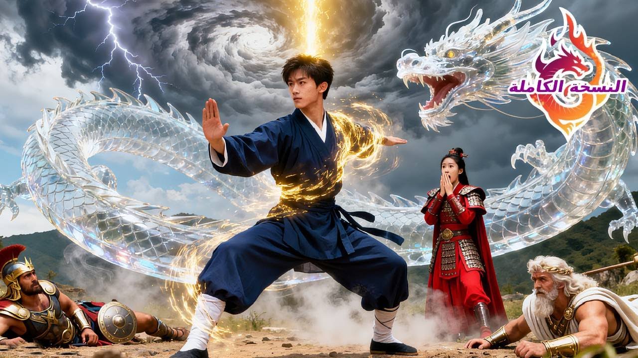 راهب يمارس تمارين الإذاعة ويتعثر في حرب الآلهة، دمر ٤ آلهة حرب بكف واحد! اهتز العالم!