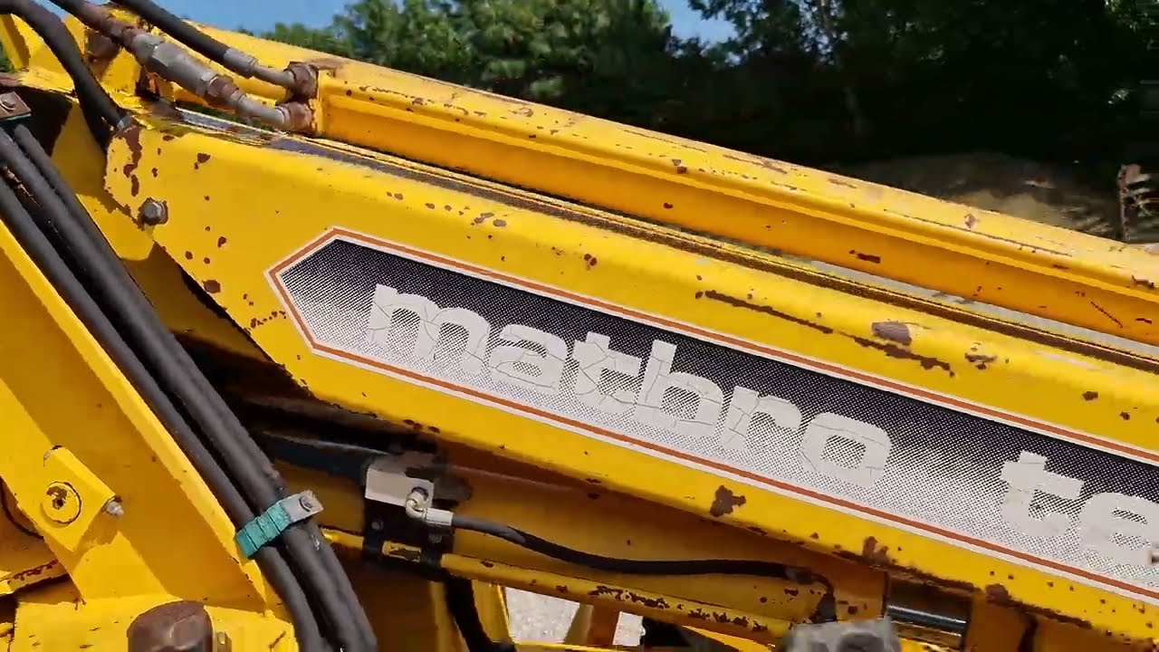 1987 Matbro Teleram pivot steer loader 24415