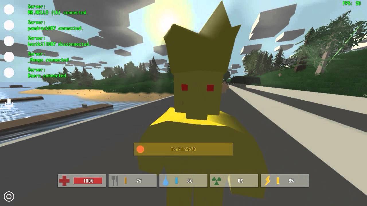 Как получить прически в unturned