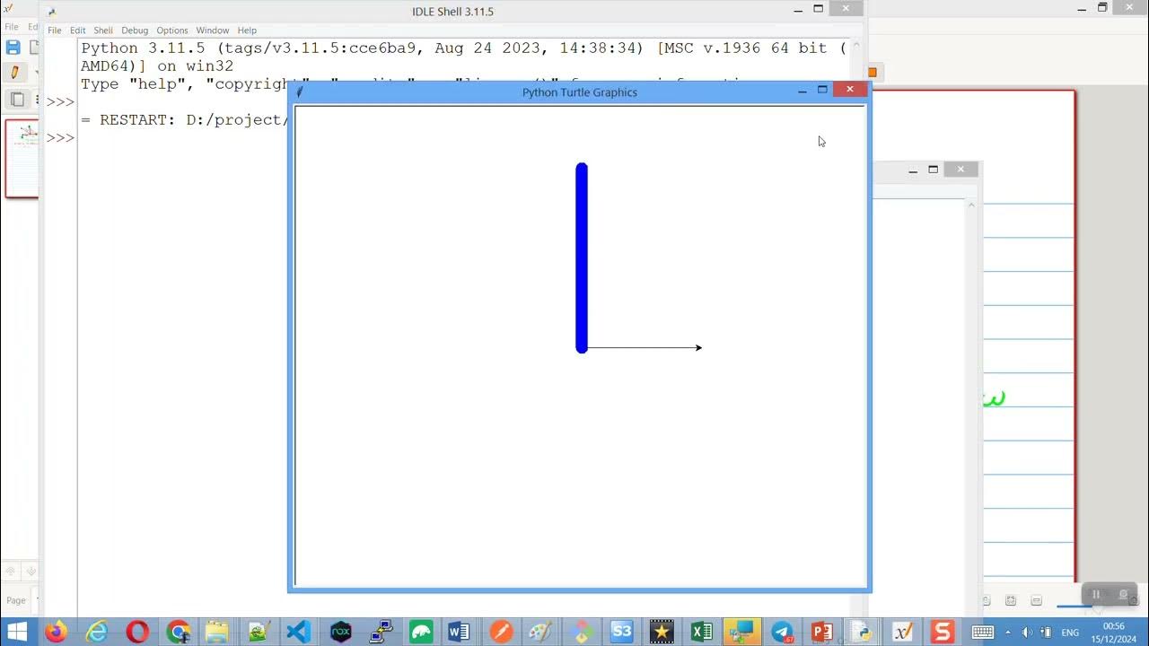 Python for Student 11: Four arrows design in project by Turtle. - YouTube