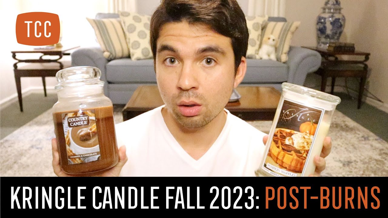 Kringle Candle Fall 2023 PostBurn Review Followup YouTube