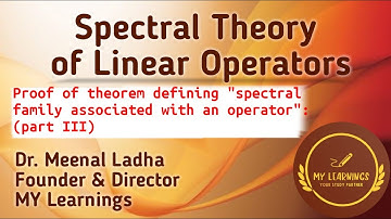 #87: Proof of theorem defining "spectral family associated with an operator": (part III)