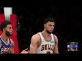 NBA 2K22 Philadelphia 76ers Vs Chicago Bulls