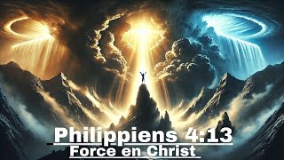 Force en Christ - Philippiens 4:13 #bible