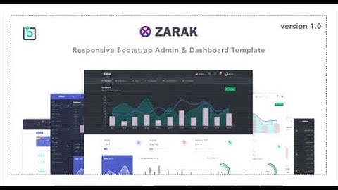 Zarak - The Ultimate Admin & Dashboard Template | Themeforest Templates