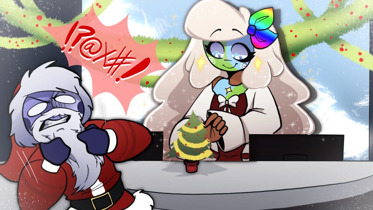 Lunar and Earth BECOME SANTA! in VRChat