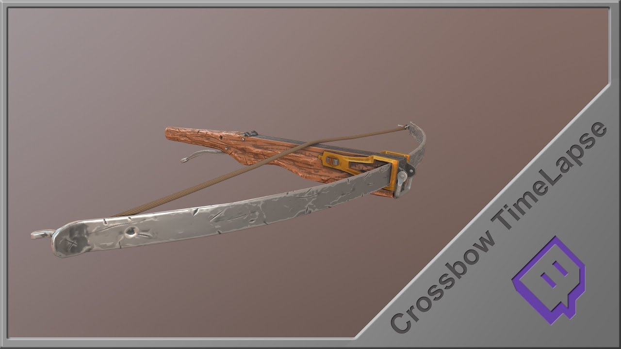 Stylized Crossbow Twitch Stream TimeLapse YouTube