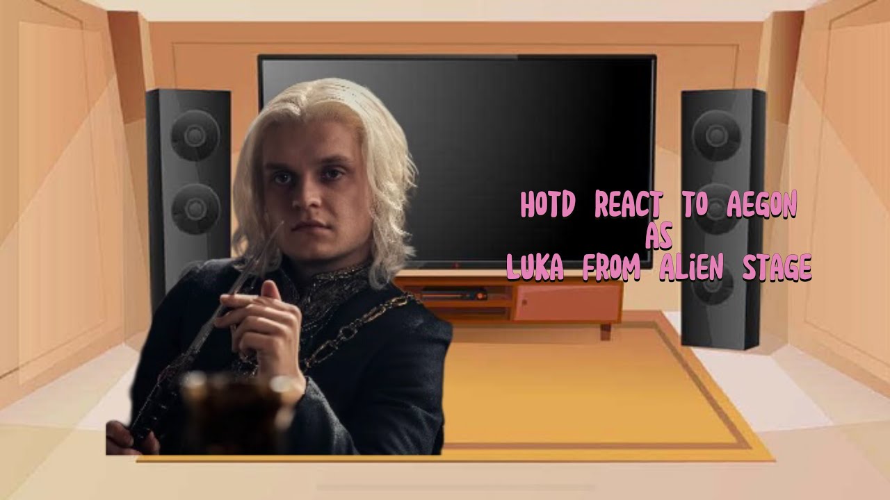 House of the Dragon react to Aegon as Luka [watch at 2x speed]