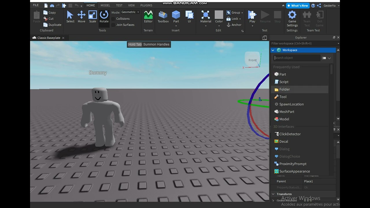 HOW TO MAKE ANIMATION IN ROBLOX STUDIO WITH KEYCODE YouTube 