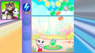 Talking Tom Bubble Shooter - Mobile Gameplay Walkthrough Part 4 (iOS, Android) screenshot 2