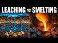 Leaching and smelting by a first year mining engineering student