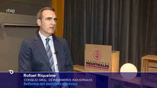 Europa acuerda la reforma del mercado eléctrico y los ingenieros industriales lo explicamos en TVE