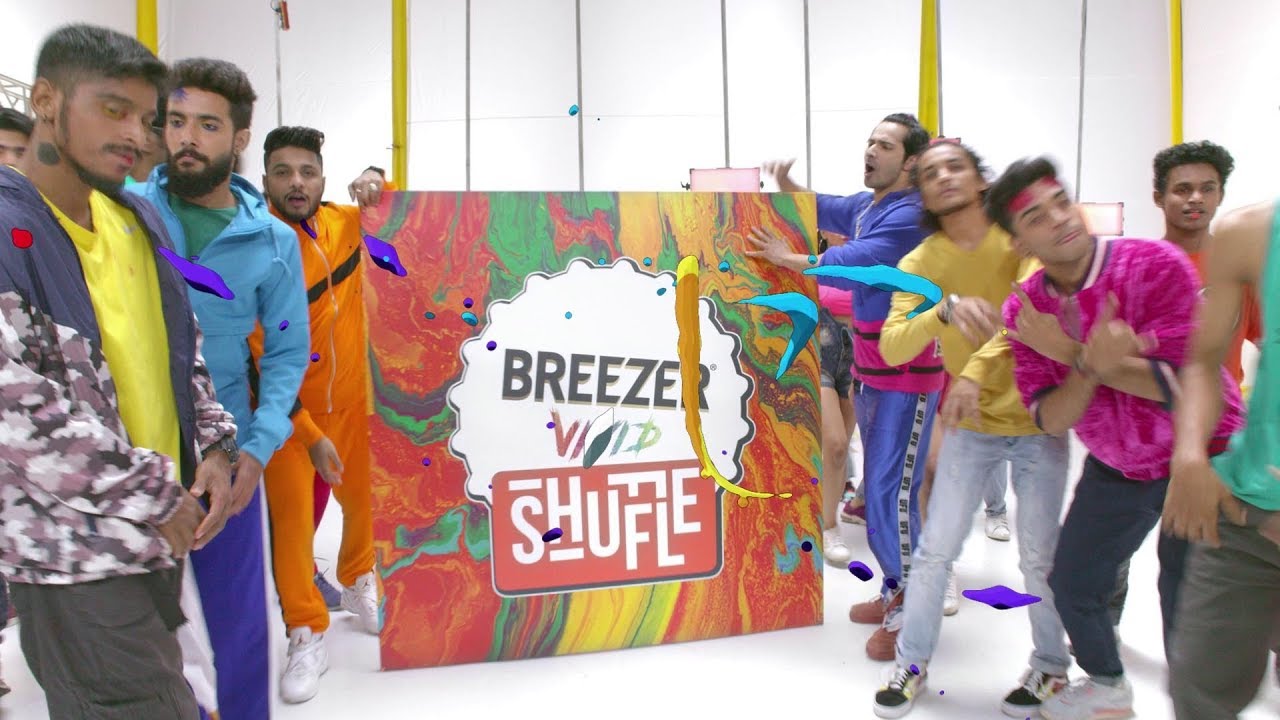 Breezer Vivid Shuffle- Shuffle Track 2.0 | Fejo | Raftaar | Varun Dhavan - YouTube
