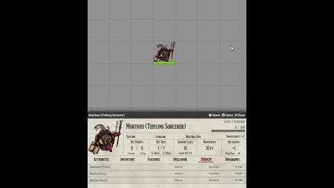 Concentration Drop Proof of Concept (Foundry VTT)