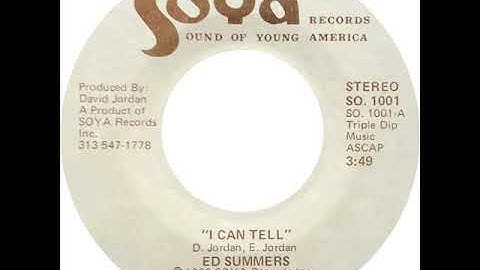 Ed Summers - I Can Tell