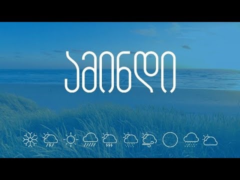 13 დეკემბრის ამინდის პროგნოზი