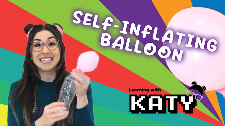 Self-inflating balloon experiment!