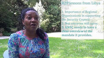 Responsibility to Protect: 3 lessons from Libya and Syria