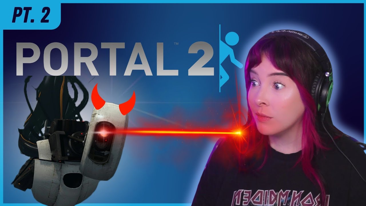 Bullied by GLaDOS | Portal 2 First Playthrough | Part 2 - YouTube