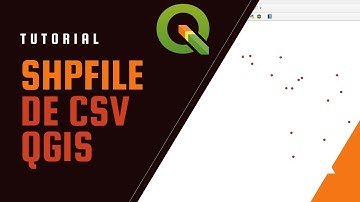 Generar shapefile desde CSV en QGIS