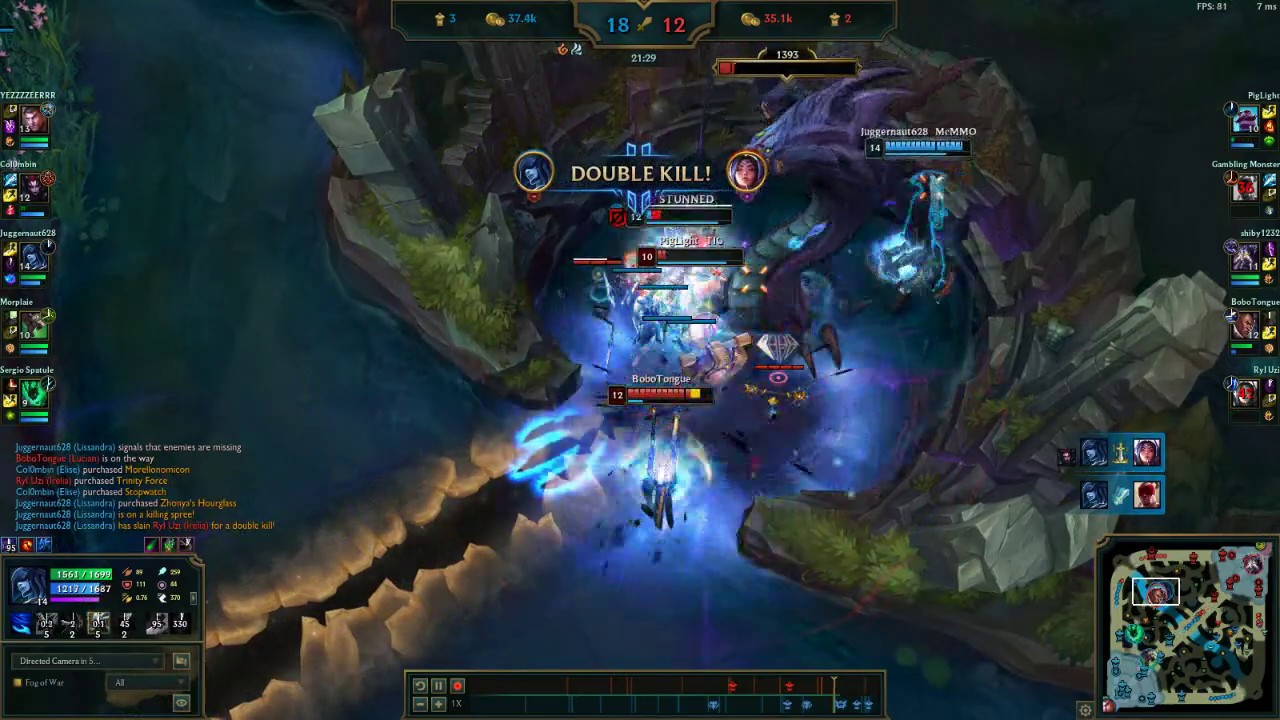 Lissandra stops Baron