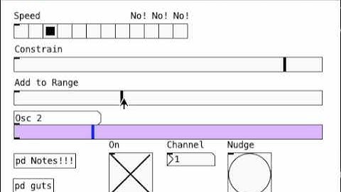 Clocked Hydrasynth FM Source in Pure Data