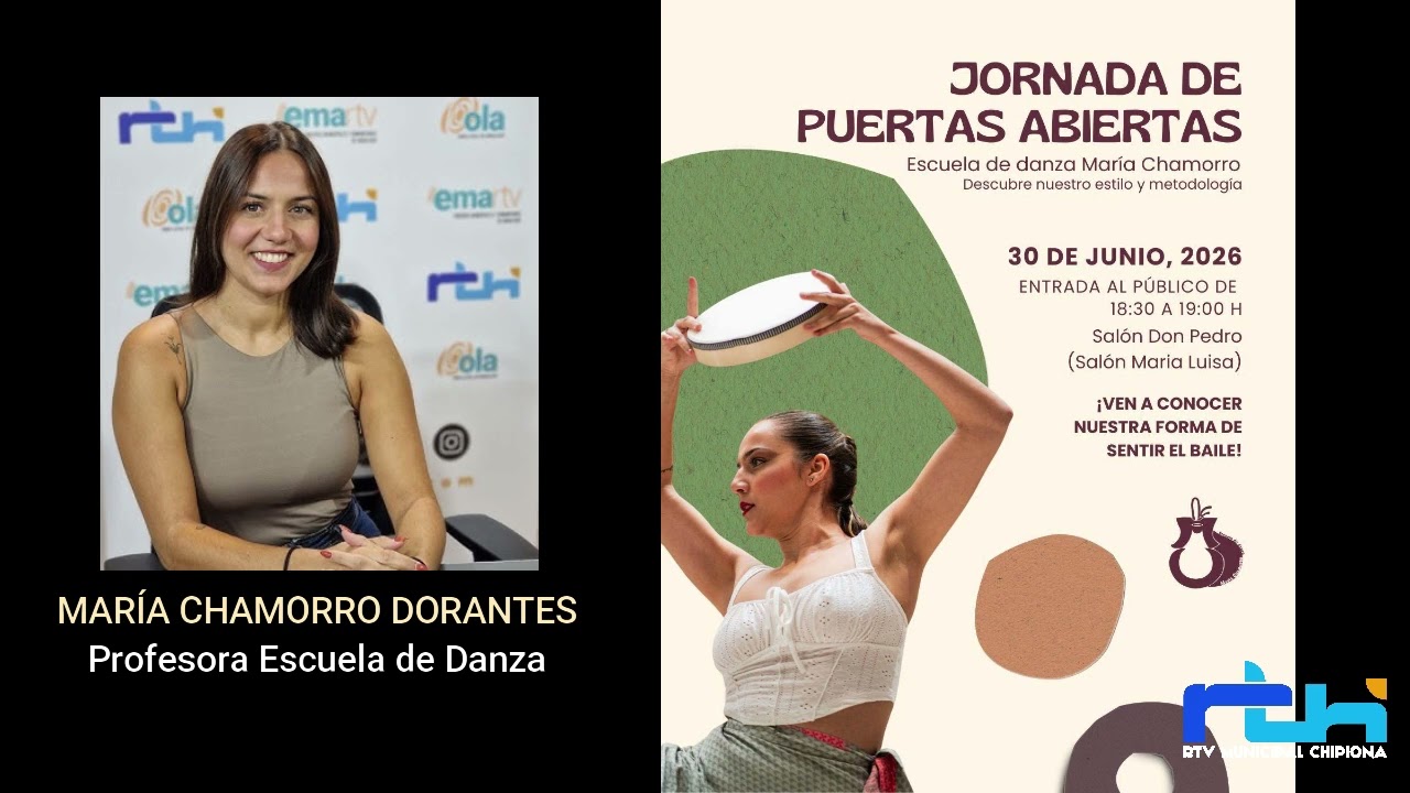 Arte - Facto. María Chamorro anuncia jornada de puertas abiertas de su escuela de danza.